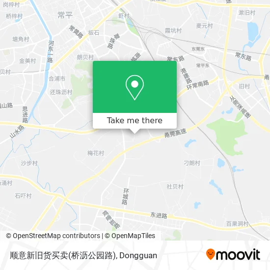 顺意新旧货买卖(桥沥公园路) map