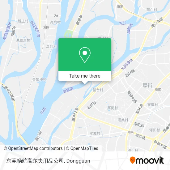 东莞畅航高尔夫用品公司 map