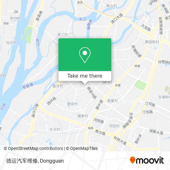德运汽车维修 map