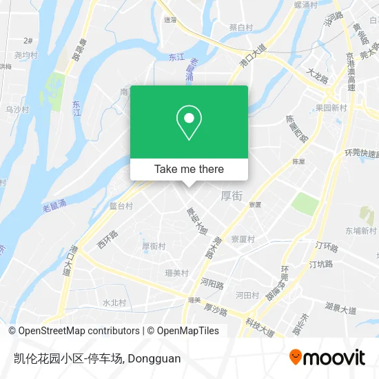 凯伦花园小区-停车场 map