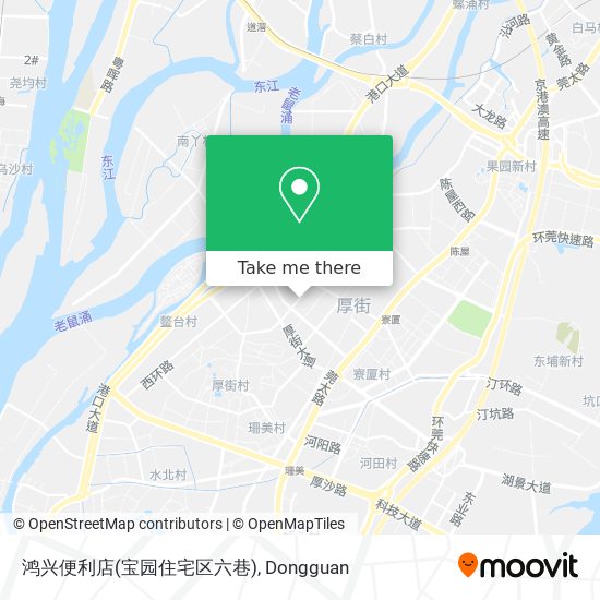 鸿兴便利店(宝园住宅区六巷) map