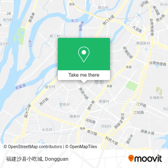 福建沙县小吃城 map