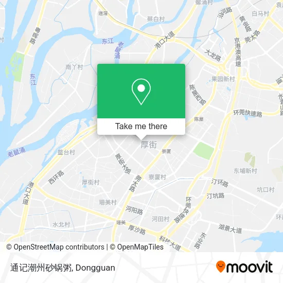 通记潮州砂锅粥 map