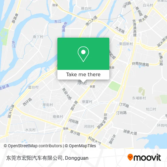 东莞市宏阳汽车有限公司 map