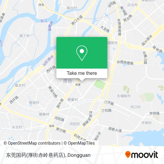 东莞国药(厚街赤岭巷药店) map