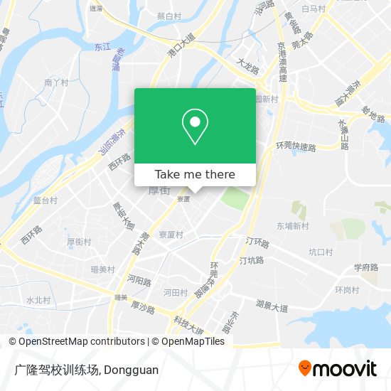 广隆驾校训练场 map