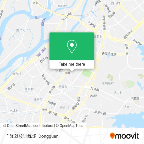 广隆驾校训练场 map