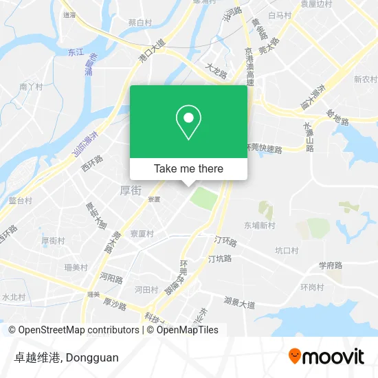 卓越维港 map