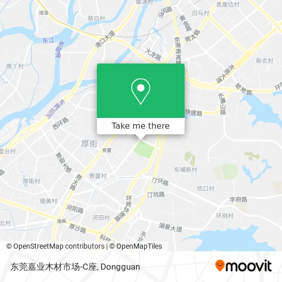 东莞嘉业木材市场-C座 map