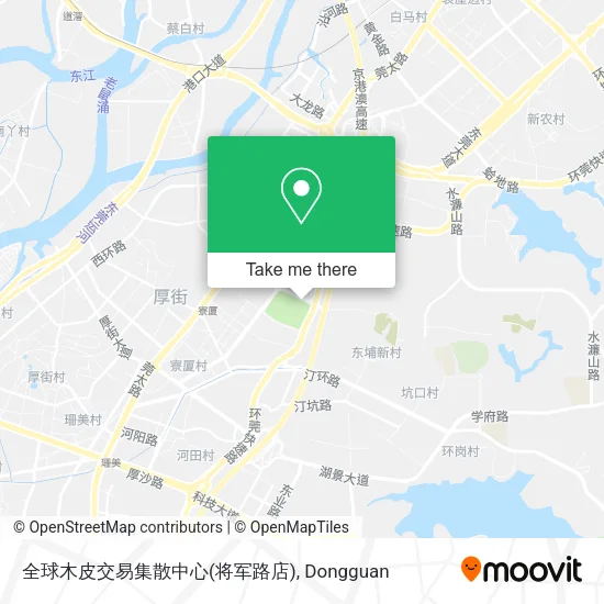 全球木皮交易集散中心(将军路店) map