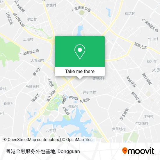粤港金融服务外包基地 map