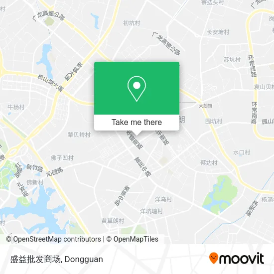 盛益批发商场 map