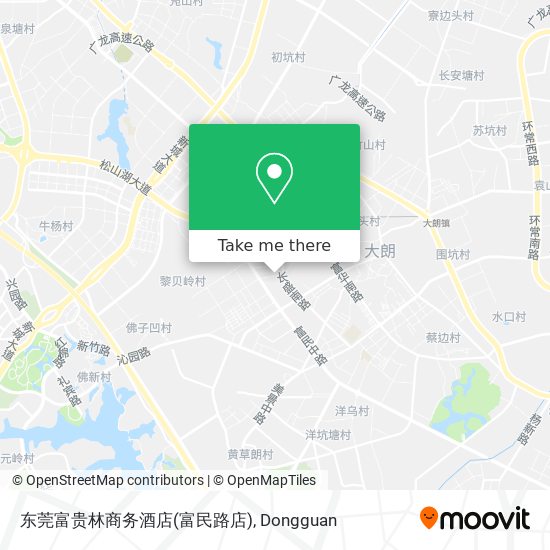 东莞富贵林商务酒店(富民路店) map