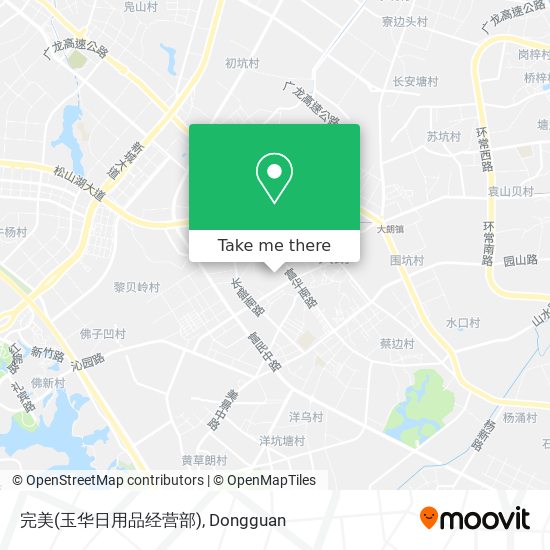 完美(玉华日用品经营部) map