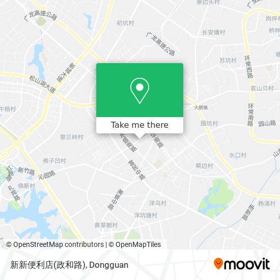新新便利店(政和路) map