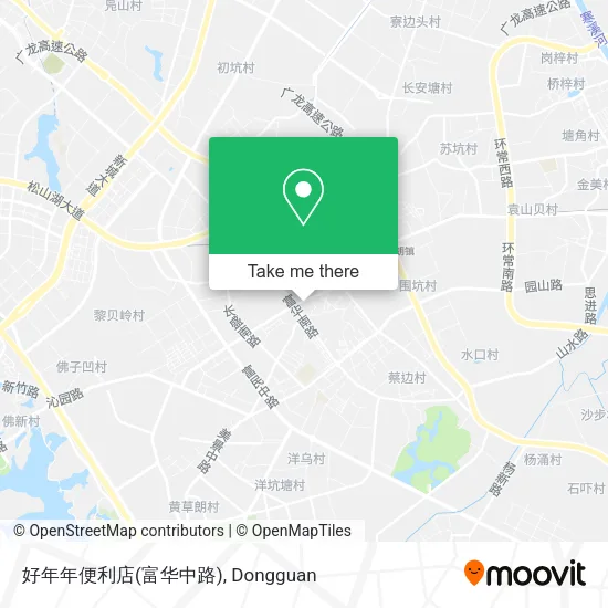 好年年便利店(富华中路) map