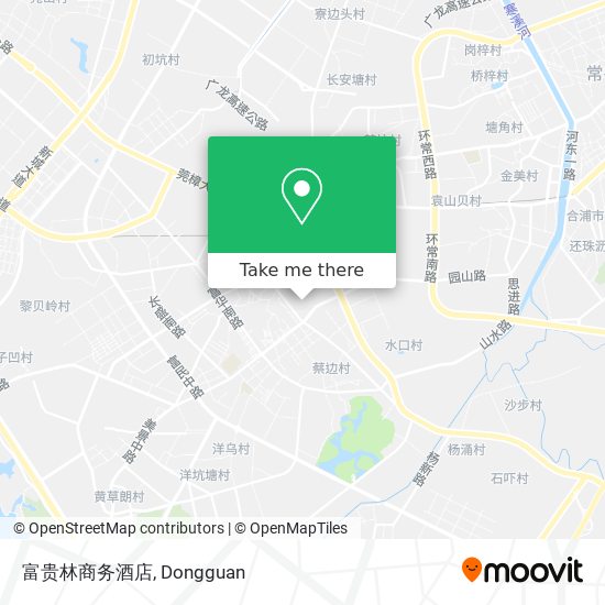 富贵林商务酒店 map
