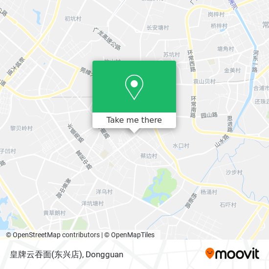 皇牌云吞面(东兴店) map