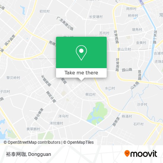 裕泰网咖 map