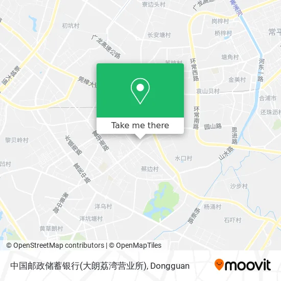 中国邮政储蓄银行(大朗荔湾营业所) map