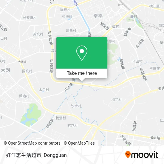 好佳惠生活超市 map