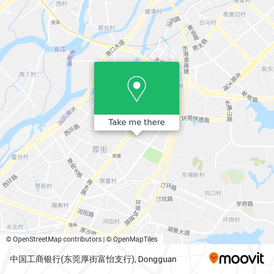 中国工商银行(东莞厚街富怡支行) map