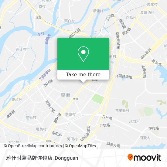 雅仕时装品牌连锁店 map