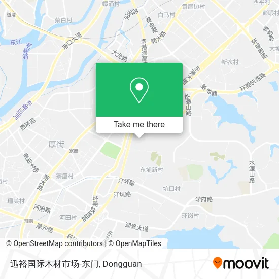 迅裕国际木材市场-东门 map