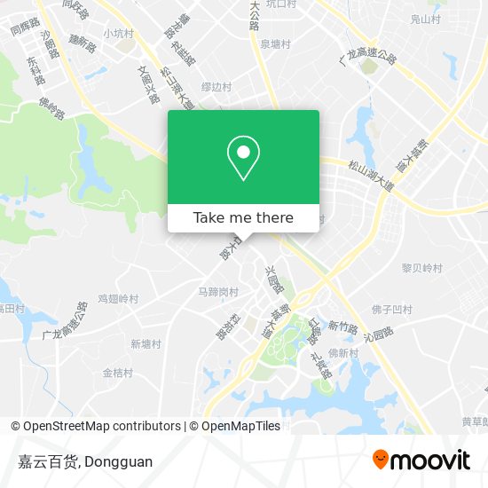 嘉云百货 map