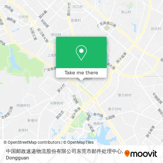 中国邮政速递物流股份有限公司东莞市邮件处理中心 map