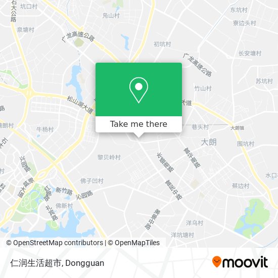 仁润生活超市 map