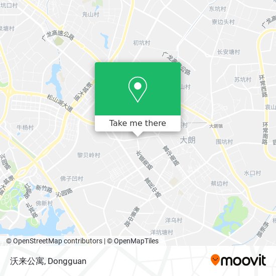 沃来公寓 map