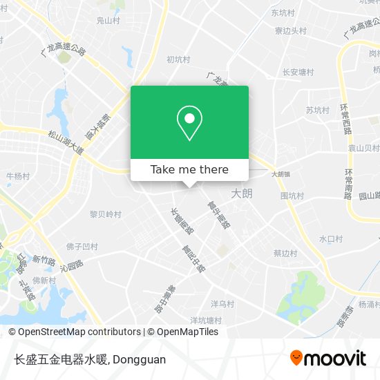 长盛五金电器水暖 map