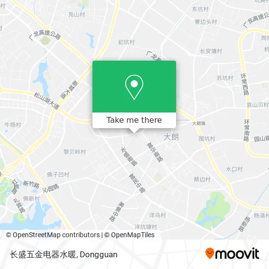 长盛五金电器水暖 map