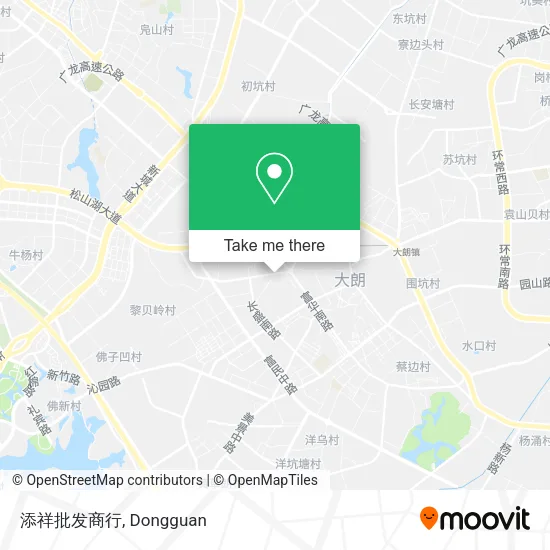 添祥批发商行 map