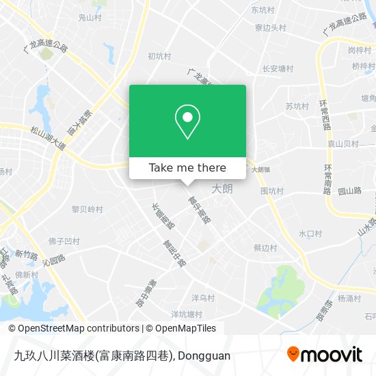 九玖八川菜酒楼(富康南路四巷) map