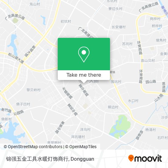 锦强五金工具水暖灯饰商行 map
