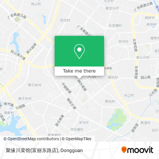 聚缘川菜馆(富丽东路店) map