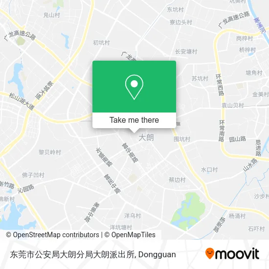 东莞市公安局大朗分局大朗派出所 map