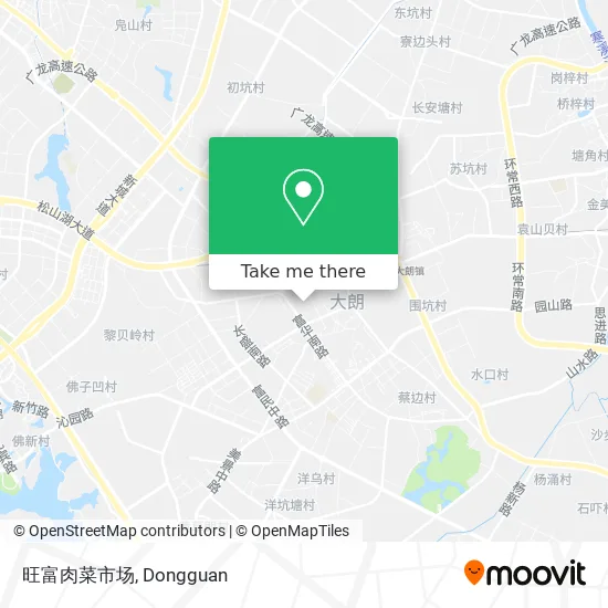 旺富肉菜市场 map