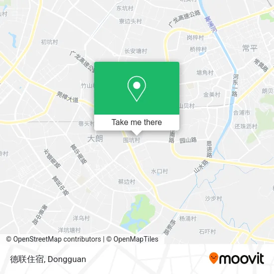 德联住宿 map
