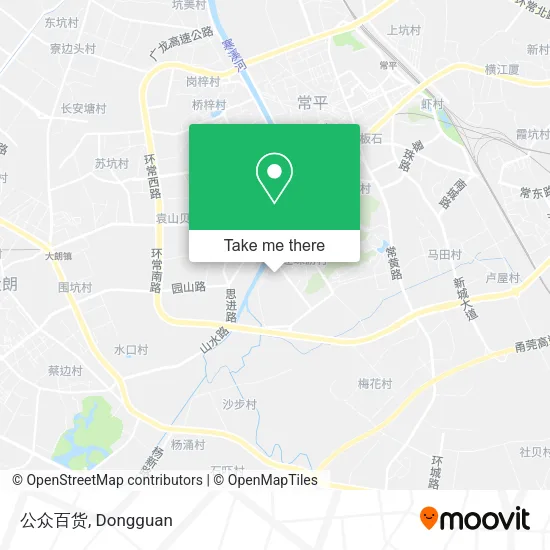 公众百货 map