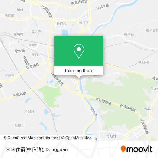 常来住宿(中信路) map
