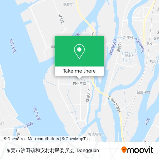 东莞市沙田镇和安村村民委员会 map
