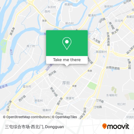 三屯综合市场-西北门 map