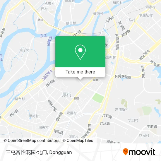 三屯富怡花园-北门 map