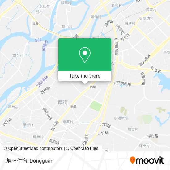 旭旺住宿 map