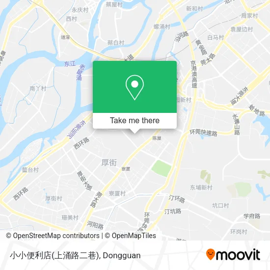 小小便利店(上涌路二巷) map