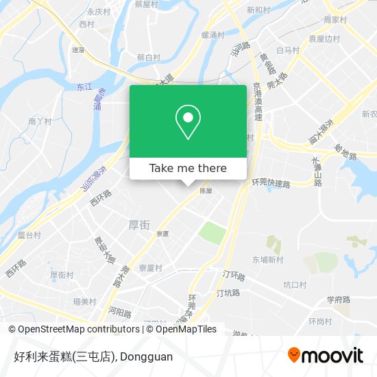 好利来蛋糕(三屯店) map