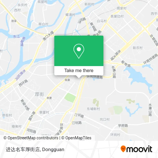 进达名车厚街店 map
